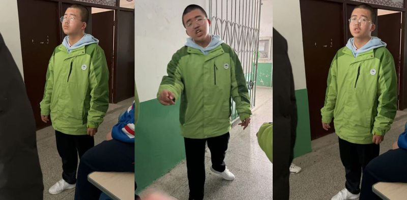 长汀一中高二逆天猥琐男 躲入女厕所隔间偷拍女生放尿 现场被抓视频曝光！-51吃瓜网