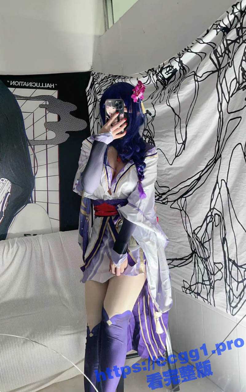 二次元极品身材coser 你的KK 最新cos雷电将军视图 性感美腿搭配黑丝 假阳具暴力抽插无毛嫩穴 - 51吃瓜网-51吃瓜网