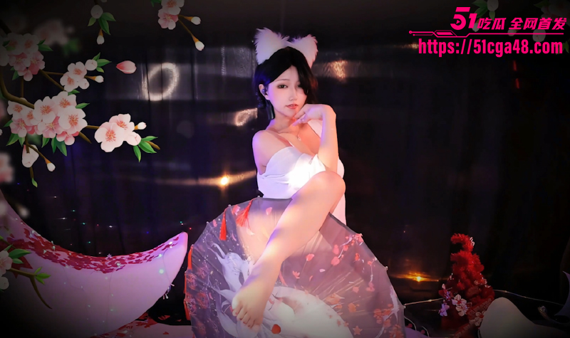 网易CC福利姬 雅恩北北 最新大尺度福利 薄纱油伞艳舞 白色小内性感诱惑 擦边骚舞性感撩人！-51吃瓜网