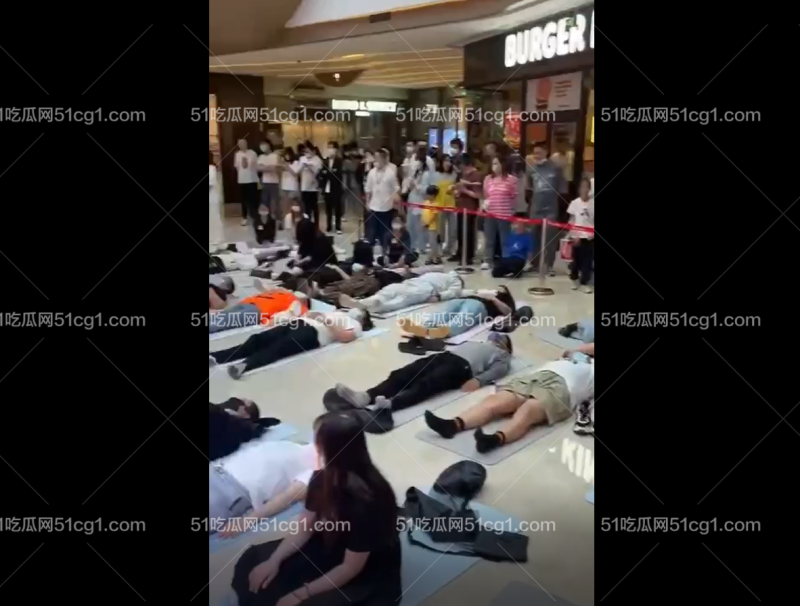 昨晚，舟山宝龙广场 发呆大赛，躺着也赚钱，4个小时不动，一等奖5000-51吃瓜网